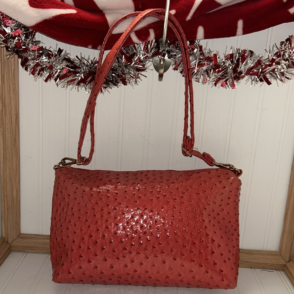 Unbranded Pink Ostrich Purse/Bag